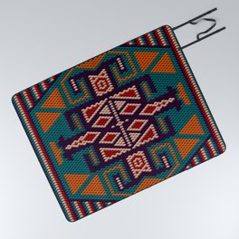 fan art, africa, african, continent, design, background, pattern, tracery, poster, banner, aframerican, tribal,  ornament, ornamental, geometric, traditional, ethnic, motif,  Picnic Blanket