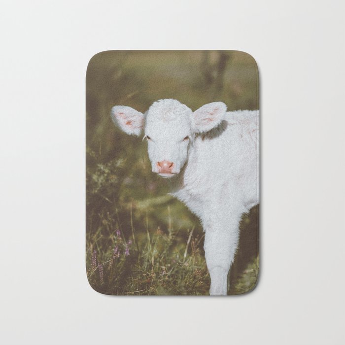 White Calf (Color) Bath Mat