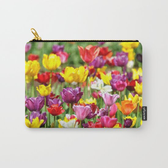 PRETTY TULIPS Carry-All Pouch