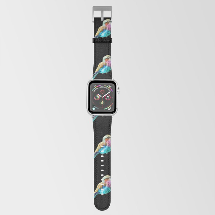 Lilac Breasted Roller Bird Apple Watch Band