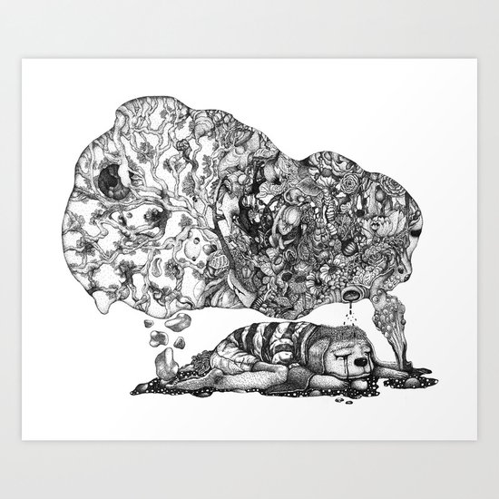 Love is a Dream Art Print