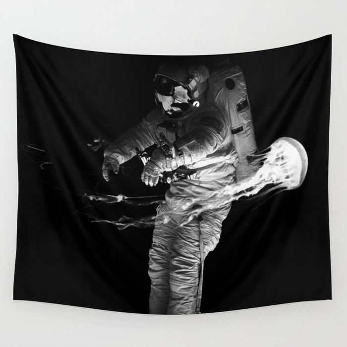 Space Jelly Wall Tapestry