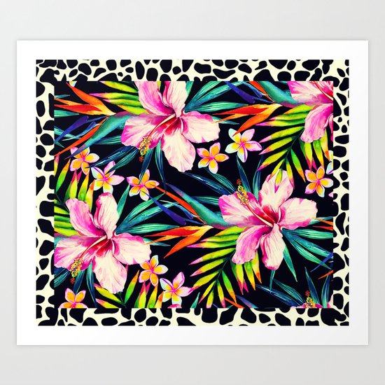 tropical wild 2 Art Print