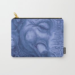 Ganesha blue Carry-All Pouch | God, Ganapati, Pencil, Ganesh, Ganesha, Coloredpencil, Blue, Vinaiaka, Elephant, Hindu 