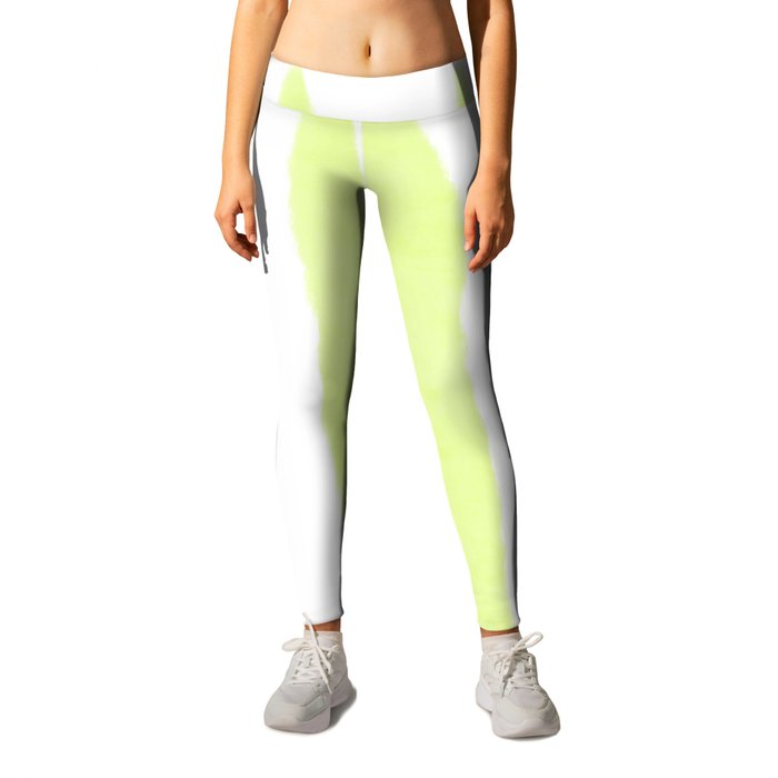 Watercolor Vertical Lines With White 38 Leggings