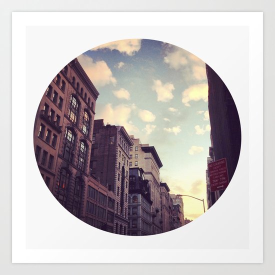December Sky Art Print