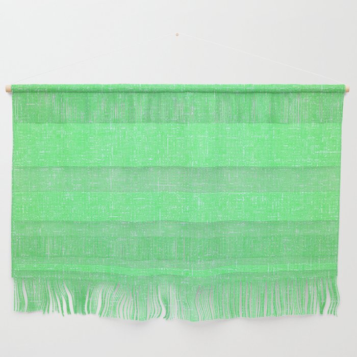 neon celadon green architectural glass texture look Wall Hanging