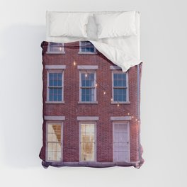 NYC Architecture Views | Travel Photography in New York City Duvet Cover