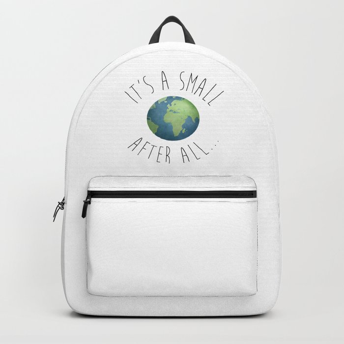 It's a online small world backpack
