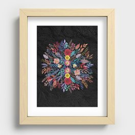 Natural Mandala Recessed Framed Print