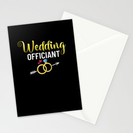 Wedding Officiant Marriage Minister Funny Pastor Stationery Card