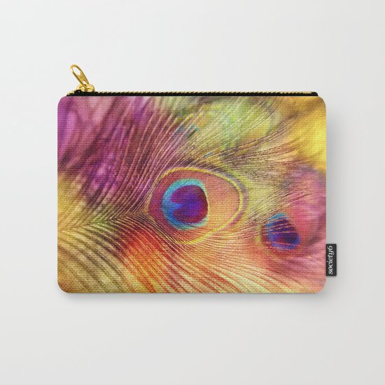 peacock feather Carry-All Pouch