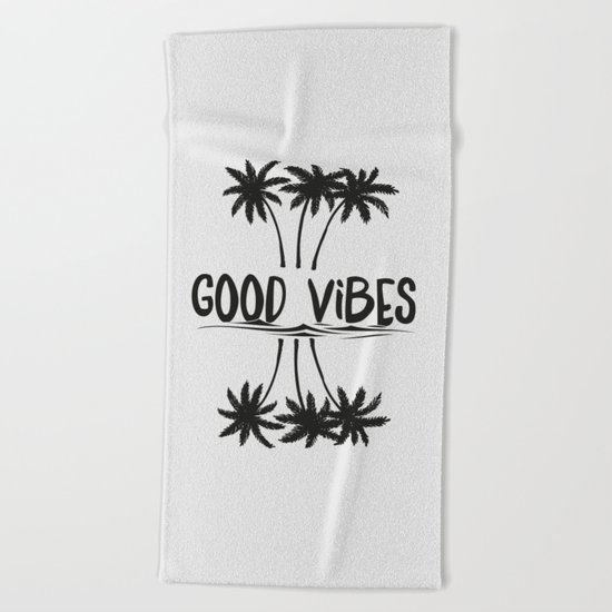 Good Vibes Beach Towel