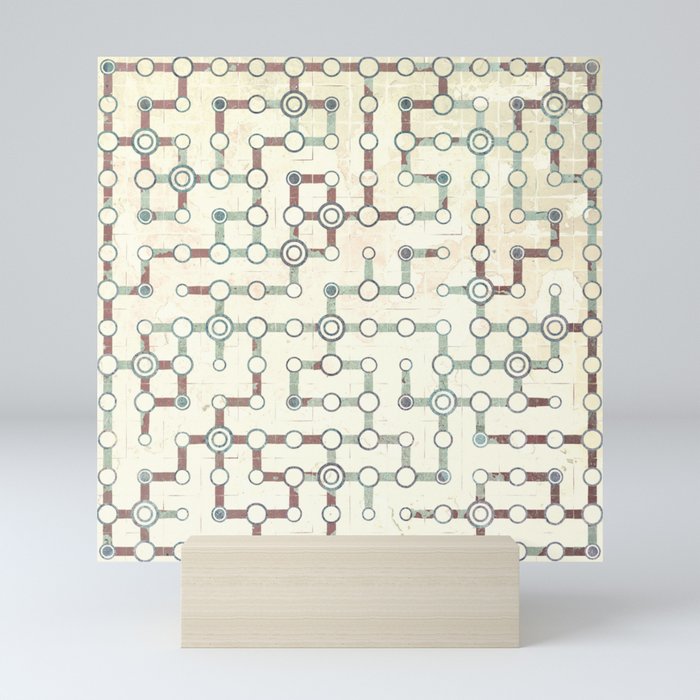 Pattern 009 Mini Art Print