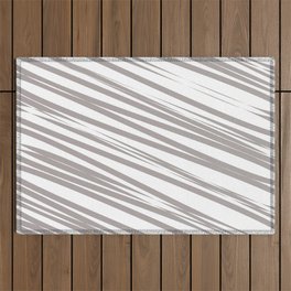 Nude stripes background Outdoor Rug
