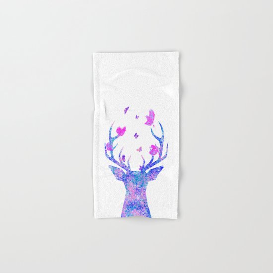 Flying Amongst the Antlers Hand & Bath Towel