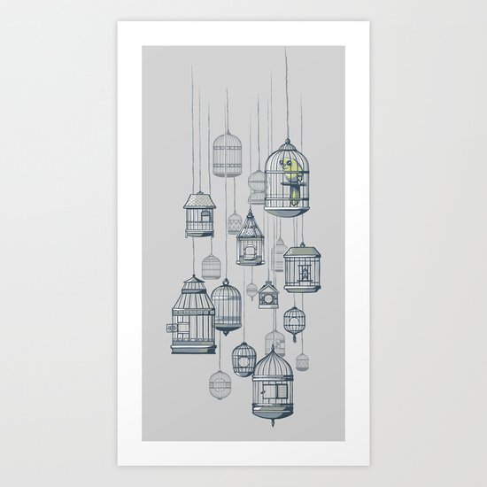 Last Bird in the Shop Art Print