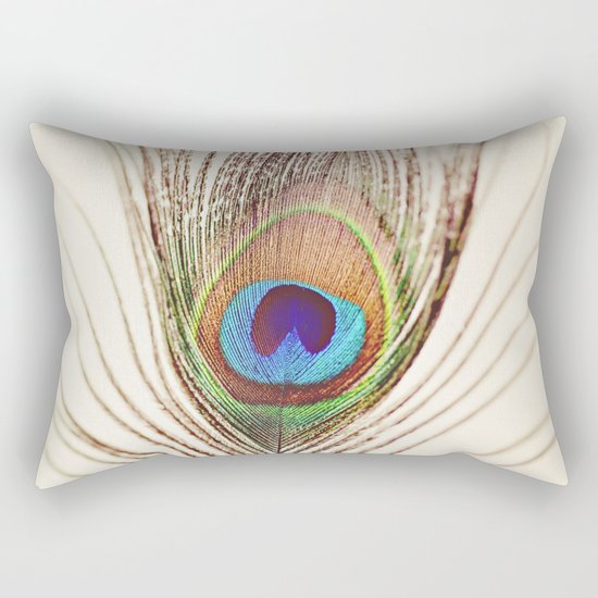 Peacock Rectangular Pillow