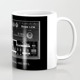 TB 303 blk / wht  Coffee Mug