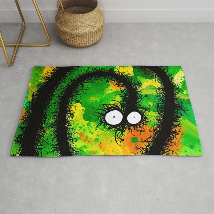 The Creatures From The Drain painting 40 Rug