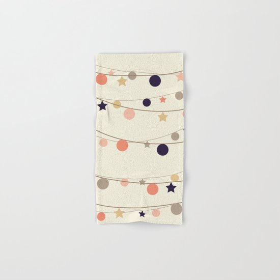Christmas Garlands Hand & Bath Towel