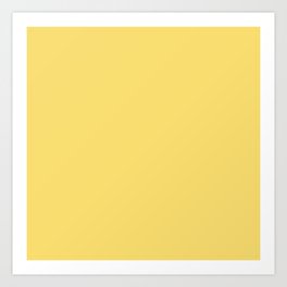 Blonde Yellow Art Print