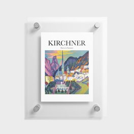 Kirchner - Davos in Summer Floating Acrylic Print