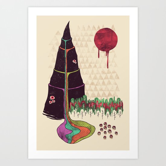 Holy Mountain Art Print