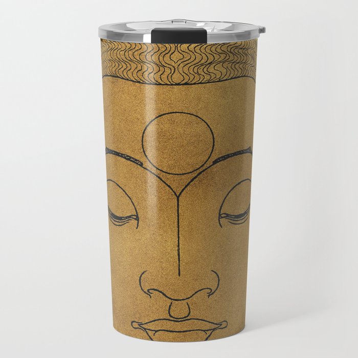 Head of Buddha Travel Mug