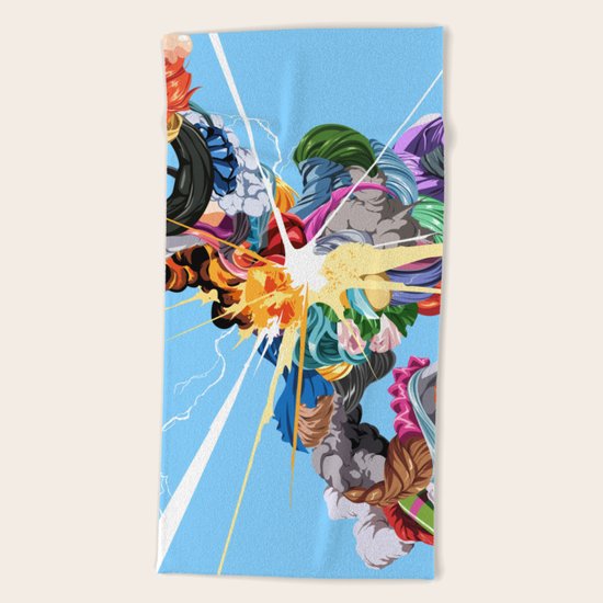 Hypermass Beach Towel