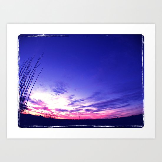 Big Sky Sunset Art Print