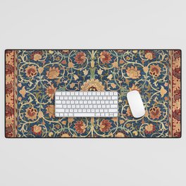 William Morris Floral Carpet Print Desk Mat