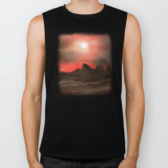 Passion in the sky Biker Tank