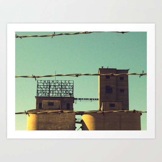 Flour Mill Art Print