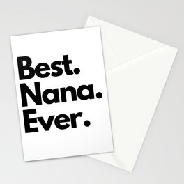 Best Nana Ever Stationery Cards