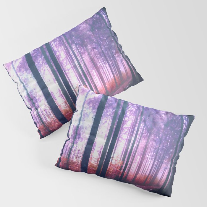 Woods in the outer space Pillow Sham