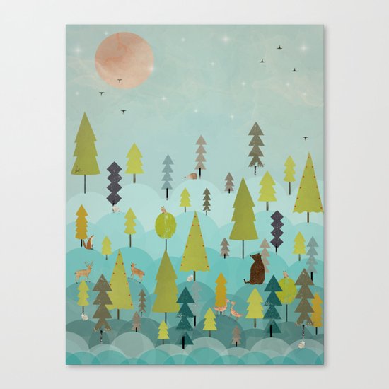 goodnight little sunshine Canvas Print