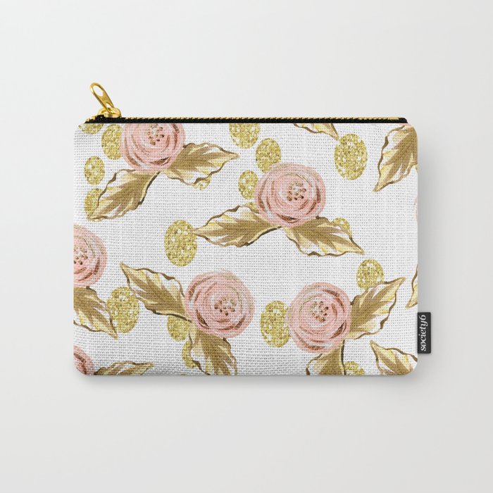 Pink n Gold Carry-All Pouch