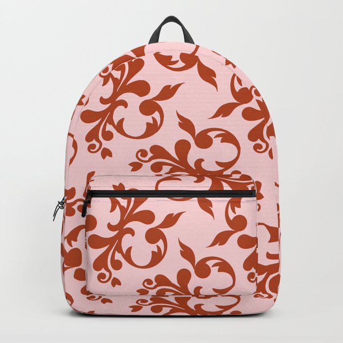 Victorian (Pink & Red) Backpack