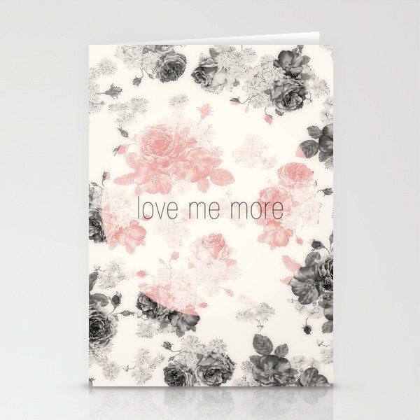 Love Me More Stationery Cards