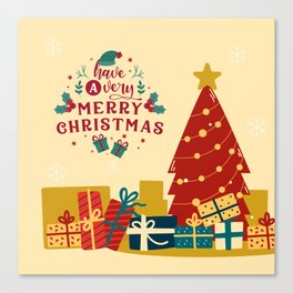 Have A Merry Christmas Canvas Print