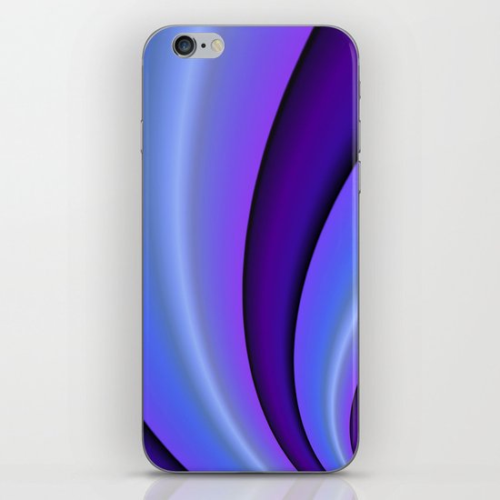 Purple Twist iPhone & iPod Skin