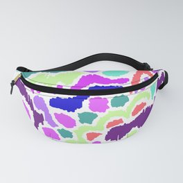 Abstract Rainbow by Hayley Lauren Design Fanny Pack