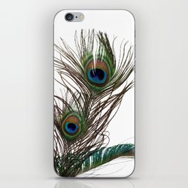 Peacock Feather 3 iPhone Skin