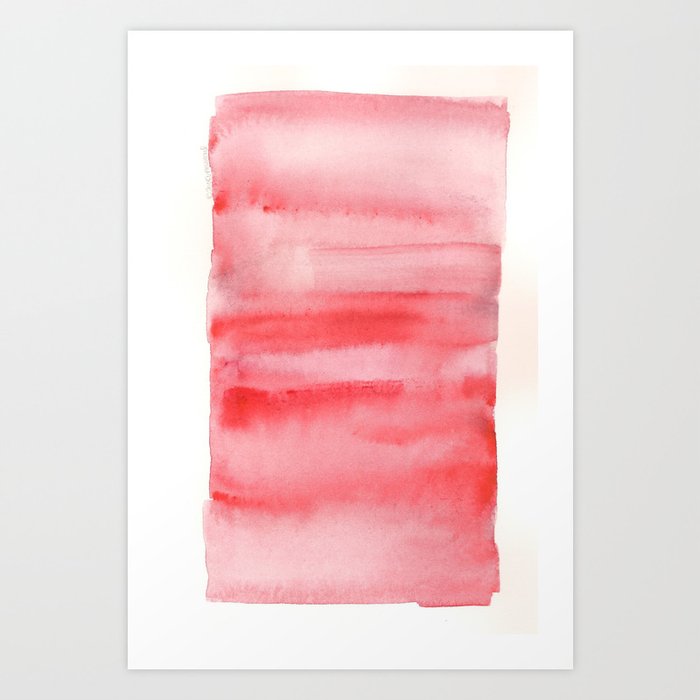  Watercolor Painting Abstract Art Valourine Minimalist Style 150213 Abstract Immersion 7 Art Print