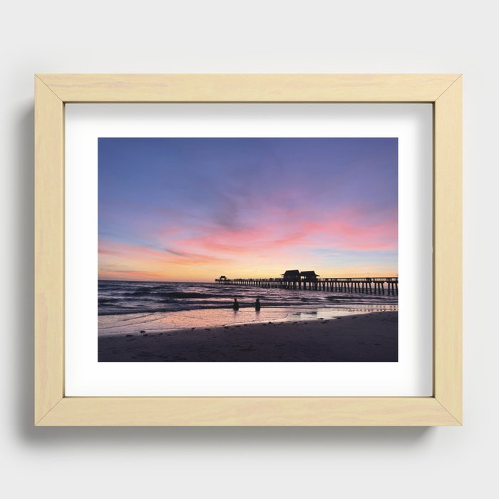 Painted Sky Recessed Framed Print