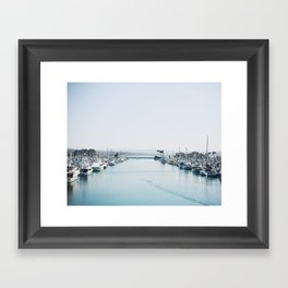 Dana Point Harbor Framed Art Print