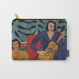 Henri Matisse - Music - Exhibition Poster Carry-All Pouch | Paris, Music, Exhibition, French, Modernart, Henrimatisse, Masterpiece, Art, Women, Graphicdesign 
