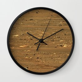Nasa picture 22: first flight over Mars 2 Wall Clock