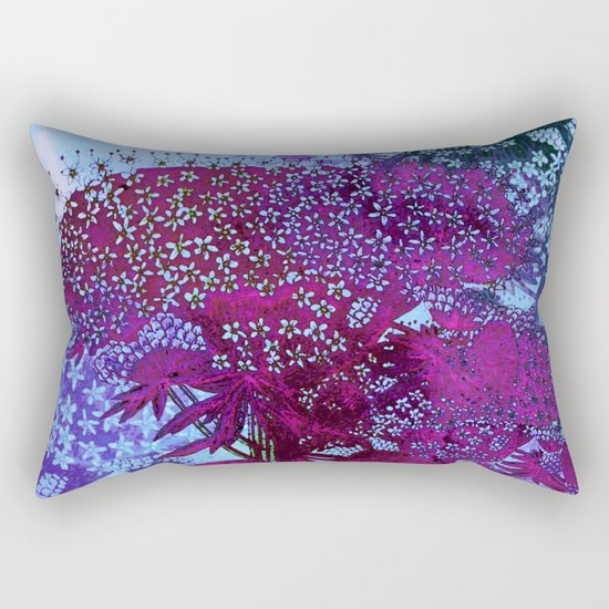 garden at night Rectangular Pillow